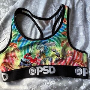 Spongebob PSD Sports Bra S